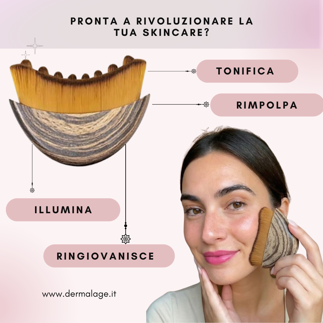 FaceBrush™ - Spazzola Viso Drenante Liftante