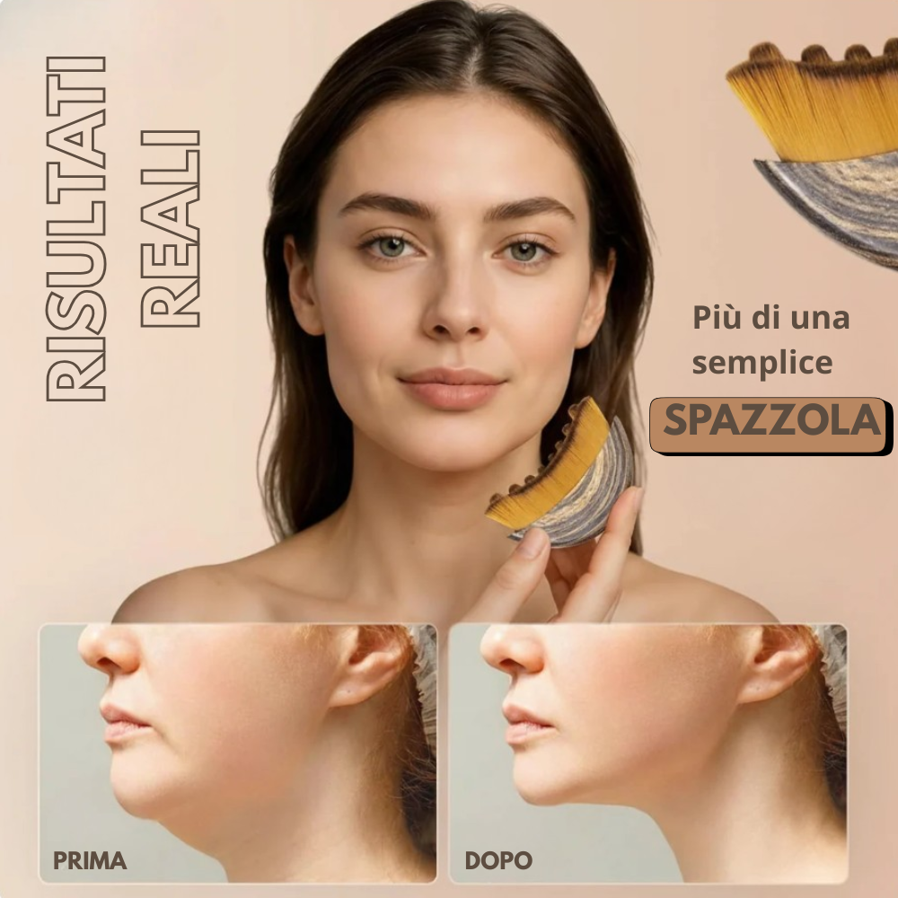 FaceBrush™ - Spazzola Viso Drenante Liftante